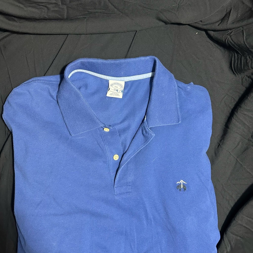 Brooks Brothers Cobalt Polo Shirt